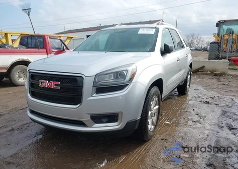 2016 GMC Acadia Sle z USA, uszkodzony, nr VIN 1GKKRPKD2GJ249173